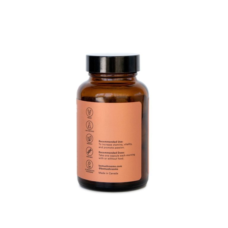 be passionate (booster) mushroom supplement capsules