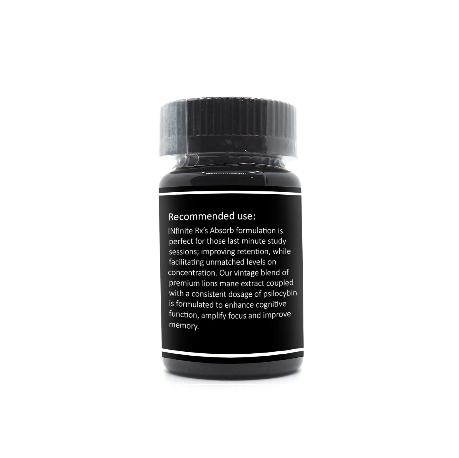 infinite rx (absorb) microdosing psilocybin capsules
