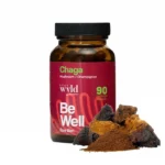 stay wyld organics – chaga mushroom capsules (bottle of 90)