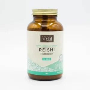 stay wyld organics – reishi mushroom powder (70g)