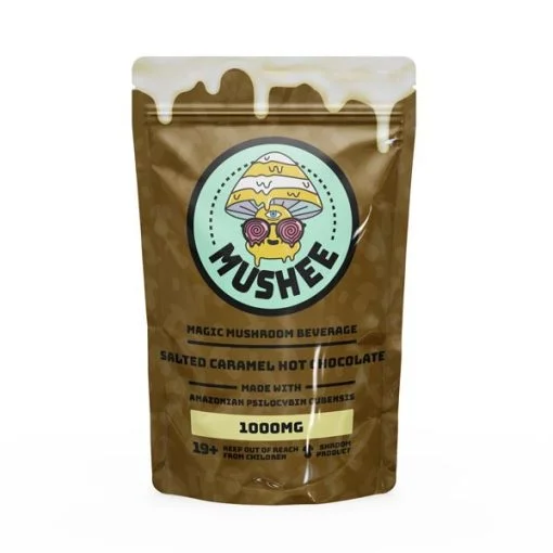 magic mushroom salted caramel hot chocolate drink mix – 1000mg – mushee