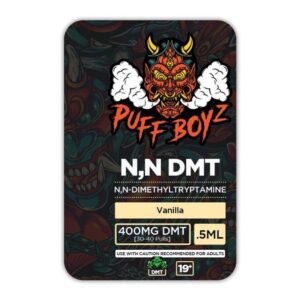 dmt nn .5ml(400mg dmt) – puff boyz – vanilla