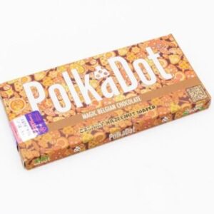 polkadot magic chocolate – creamy hazelnut wafer