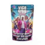 vice city labs – blue raspberry mdma gummy bears – 250mg