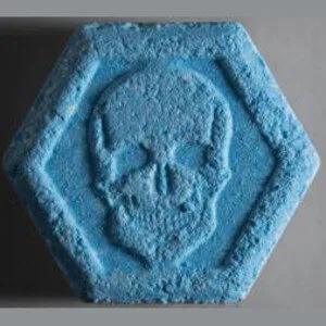 blue philipp plein ecstasy pills